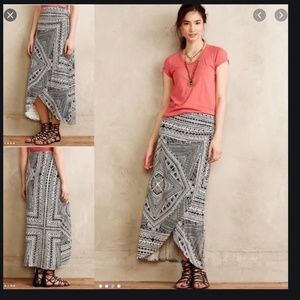 Anthropologie- Maeve Maxi Skirt